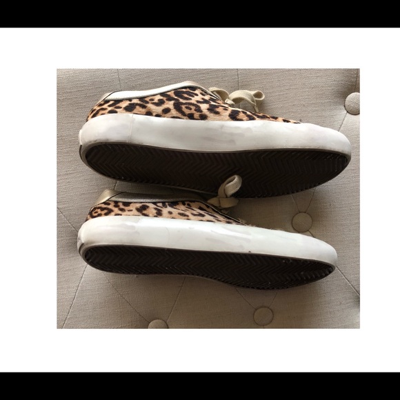Adorable! Sam Edelman Britton Leopard Sneakers - Picture 4 of 7
